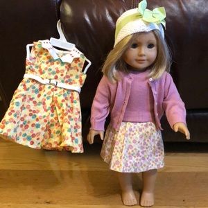 American Girl Doll KIT with additional dress